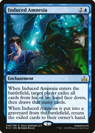 Induced Amnesia [Rivals of Ixalan] | Exor Games Bridgewater