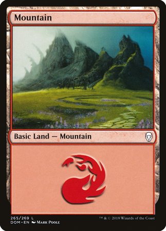 Mountain (265) [Dominaria] | Exor Games Bridgewater