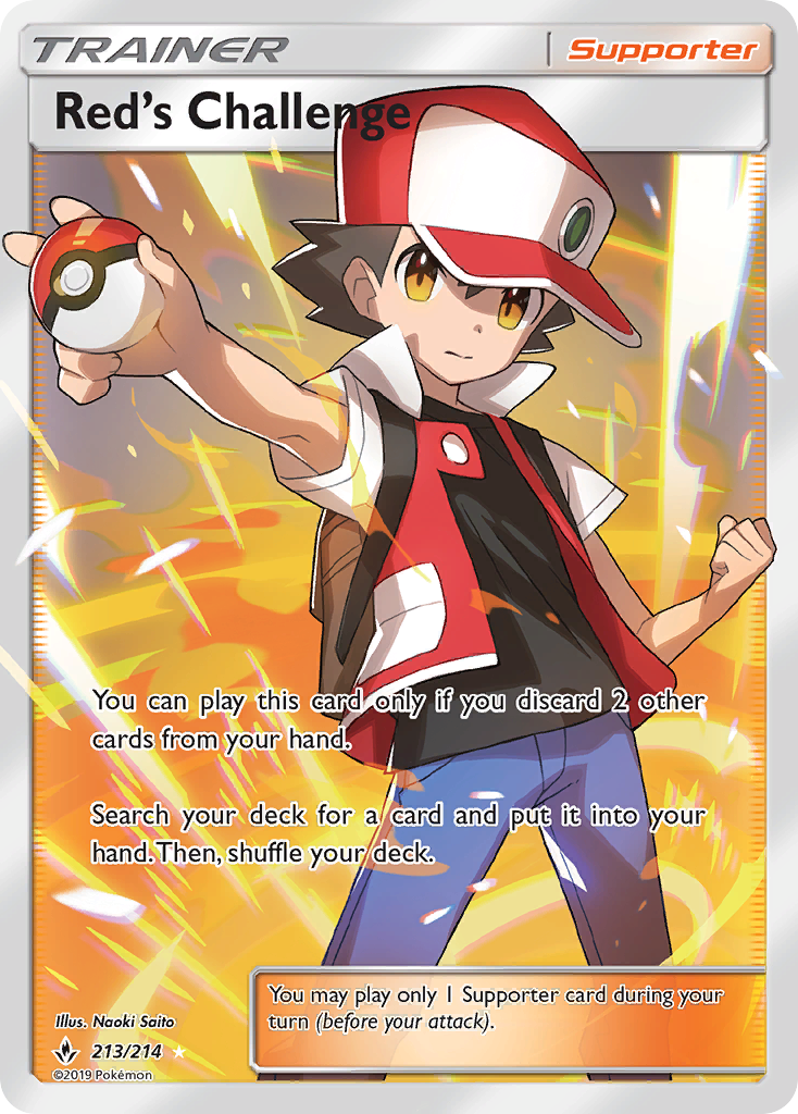 Red's Challenge (213/214) [Sun & Moon: Unbroken Bonds] | Exor Games Bridgewater