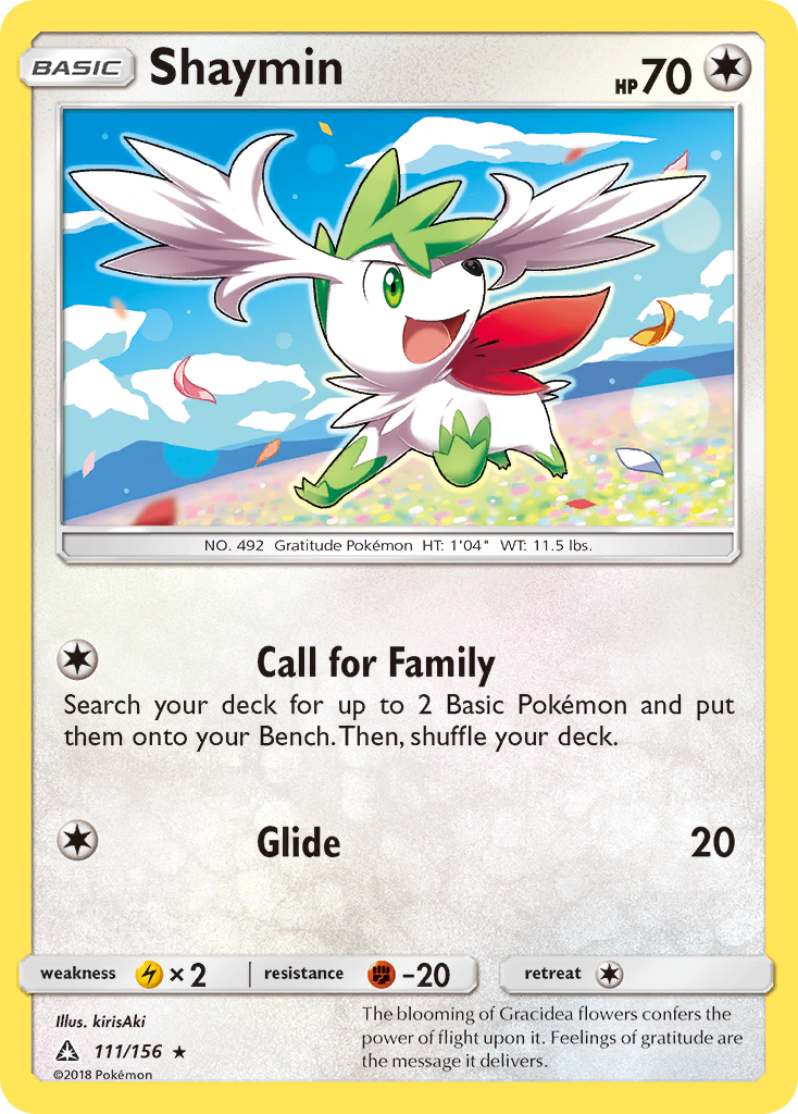 Shaymin (111/156) [Sun & Moon: Ultra Prism] | Exor Games Bridgewater