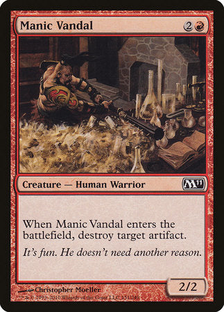 Manic Vandal [Magic 2011] | Exor Games Bridgewater