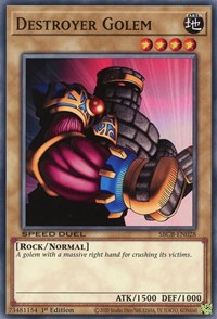 Destroyer Golem [SBCB-EN028] Common | Exor Games Bridgewater