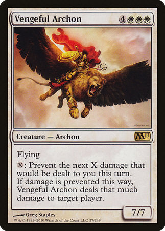 Vengeful Archon [Magic 2011] | Exor Games Bridgewater