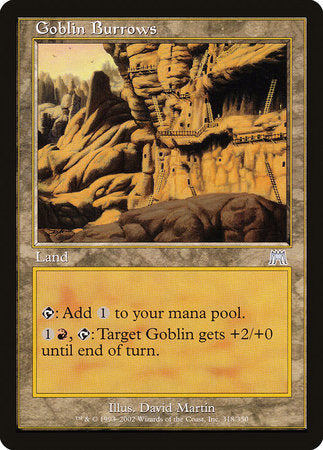 Goblin Burrows [Onslaught] | Exor Games Bridgewater