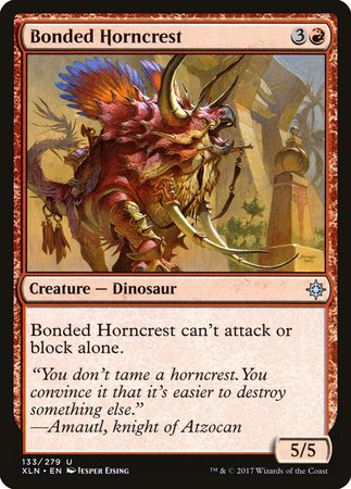 Bonded Horncrest [Ixalan] | Exor Games Bridgewater