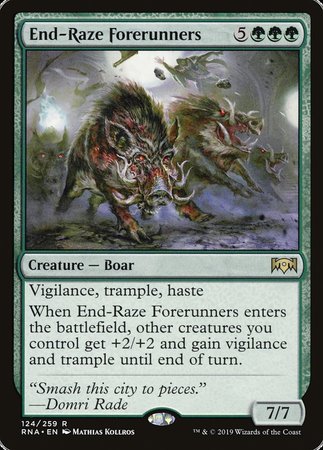 End-Raze Forerunners [Ravnica Allegiance] | Exor Games Bridgewater