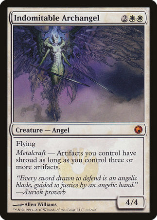 Indomitable Archangel [Scars of Mirrodin] | Exor Games Bridgewater