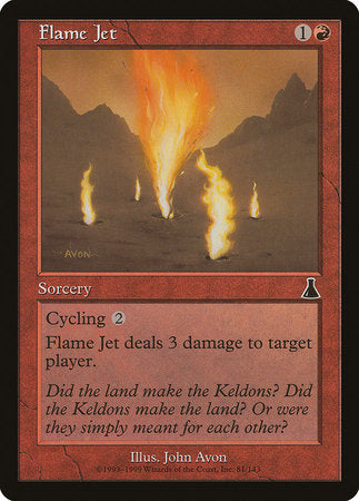Flame Jet [Urza's Destiny] | Exor Games Bridgewater