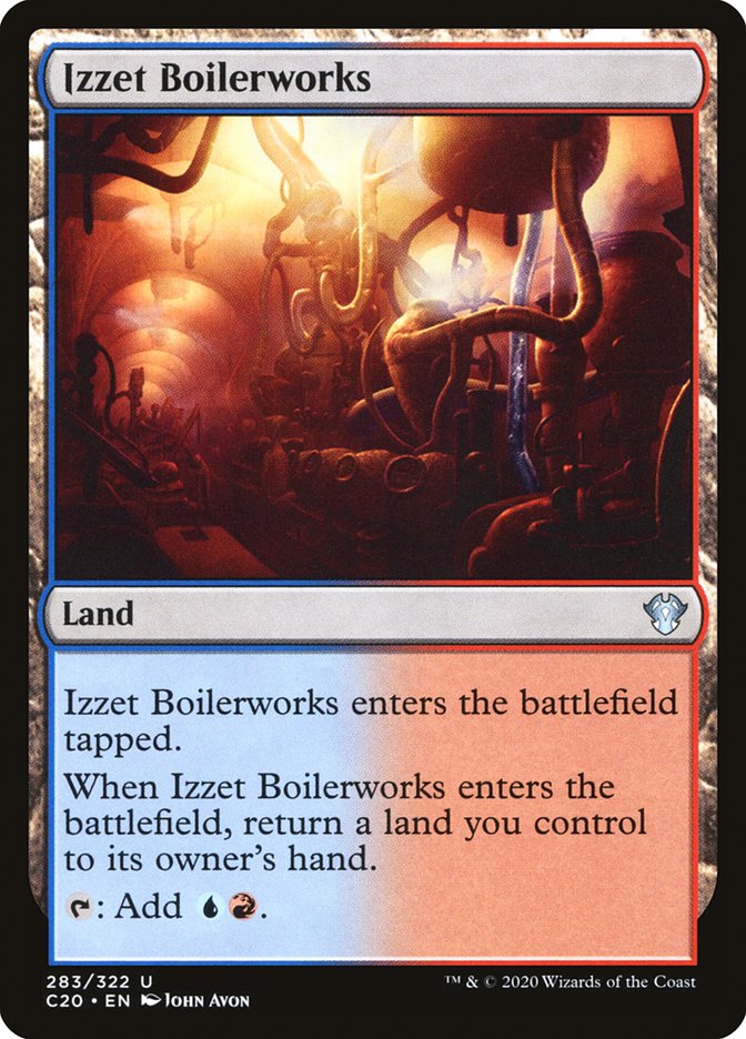 Izzet Boilerworks [Commander 2020] | Exor Games Bridgewater