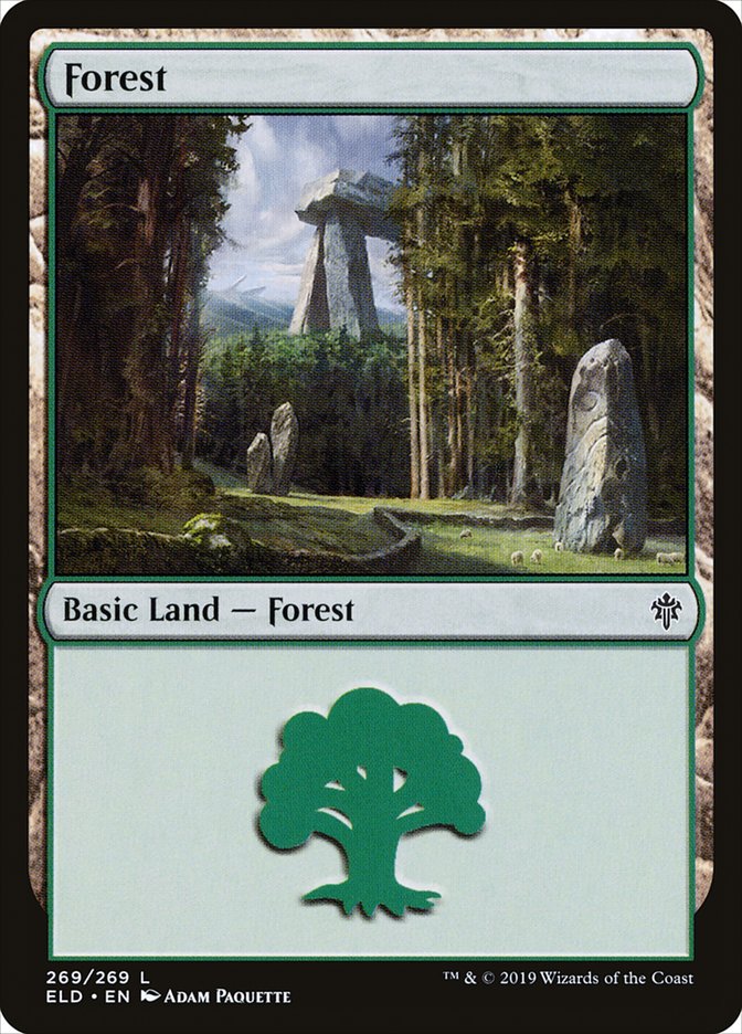 Forest (269) [Throne of Eldraine] | Exor Games Bridgewater