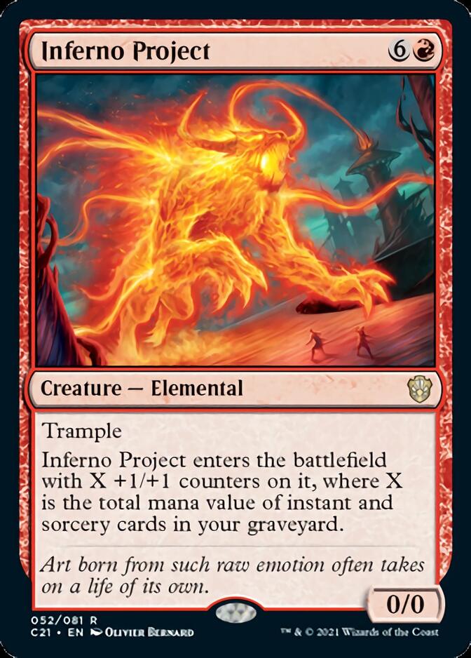 Inferno Project [Commander 2021] | Exor Games Bridgewater