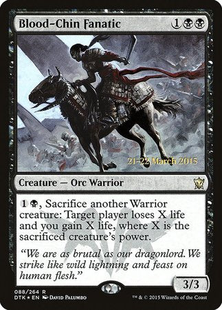 Blood-Chin Fanatic [Dragons of Tarkir Promos] | Exor Games Bridgewater