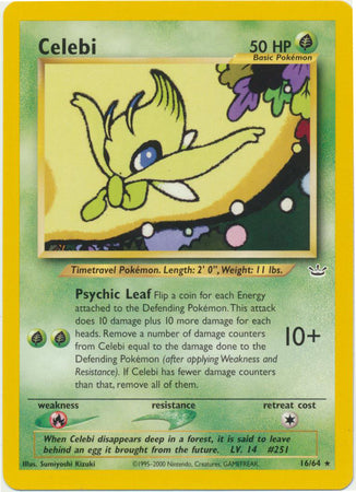 Celebi (16/64) [Neo Revelation Unlimited] | Exor Games Bridgewater