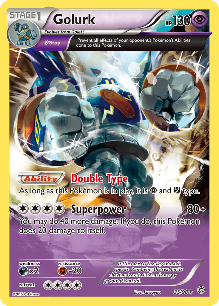 Golurk (35/98) [XY: Ancient Origins] | Exor Games Bridgewater