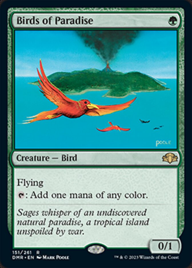 Birds of Paradise [Dominaria Remastered] | Exor Games Bridgewater