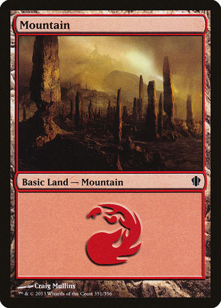 Mountain (351) [Commander 2013] | Exor Games Bridgewater