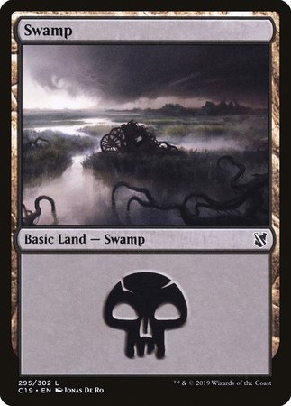 Swamp (295) [Commander 2019] | Exor Games Bridgewater