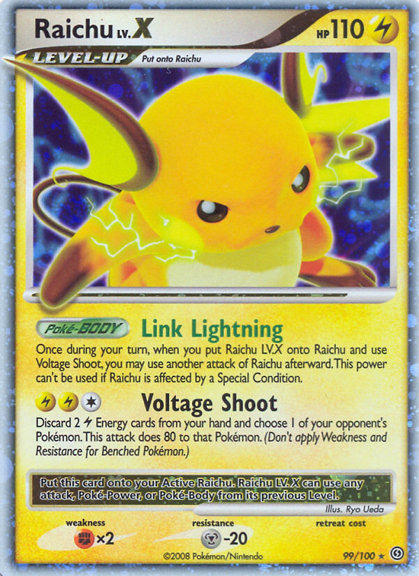 Raichu LV.X (99/100) [Diamond & Pearl: Stormfront] | Exor Games Bridgewater