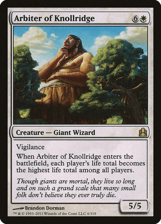 Arbiter of Knollridge [Commander 2011] | Exor Games Bridgewater