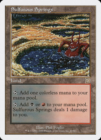 Sulfurous Springs [Deckmasters] | Exor Games Bridgewater