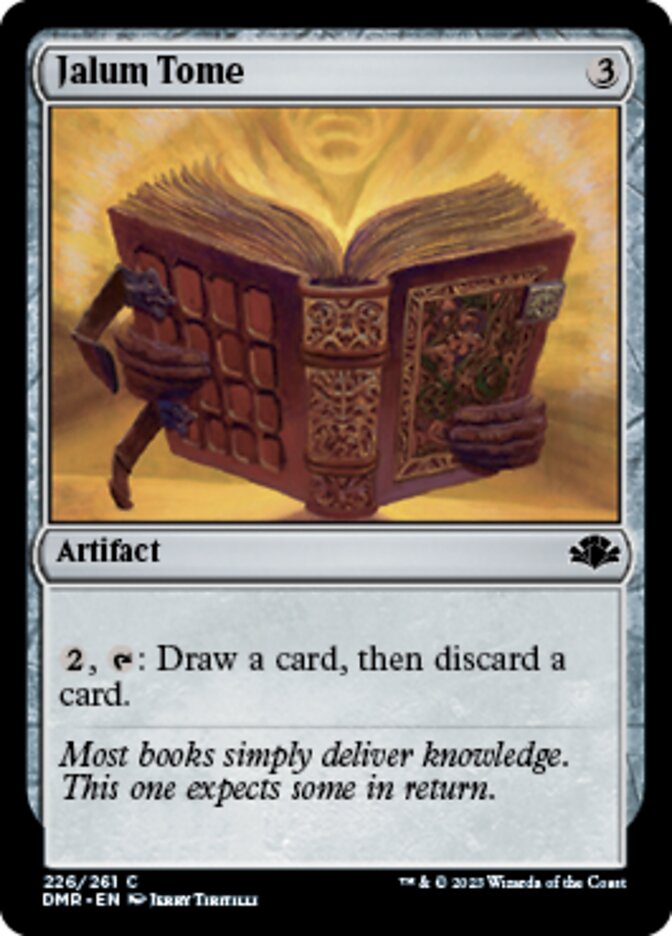 Jalum Tome [Dominaria Remastered] | Exor Games Bridgewater