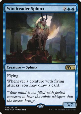 Windreader Sphinx [Core Set 2019] | Exor Games Bridgewater