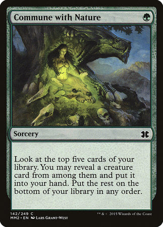 Commune with Nature [Modern Masters 2015] | Exor Games Bridgewater