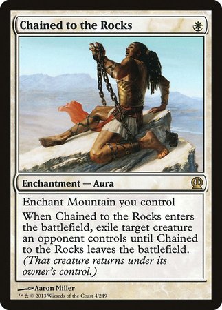 Chained to the Rocks [Theros] | Exor Games Bridgewater