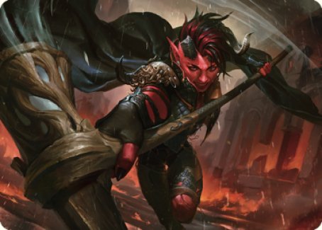 Karlach, Fury of Avernus Art Card (34) [Commander Legends: Battle for Baldur's Gate Art Series] | Exor Games Bridgewater