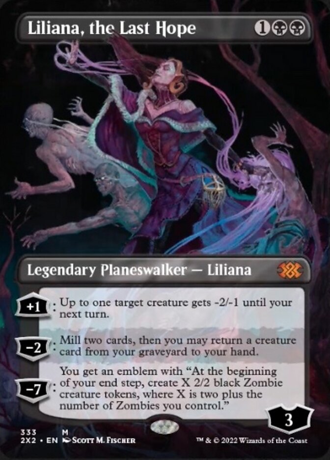 Liliana, the Last Hope (Borderless) [Double Masters 2022] | Exor Games Bridgewater