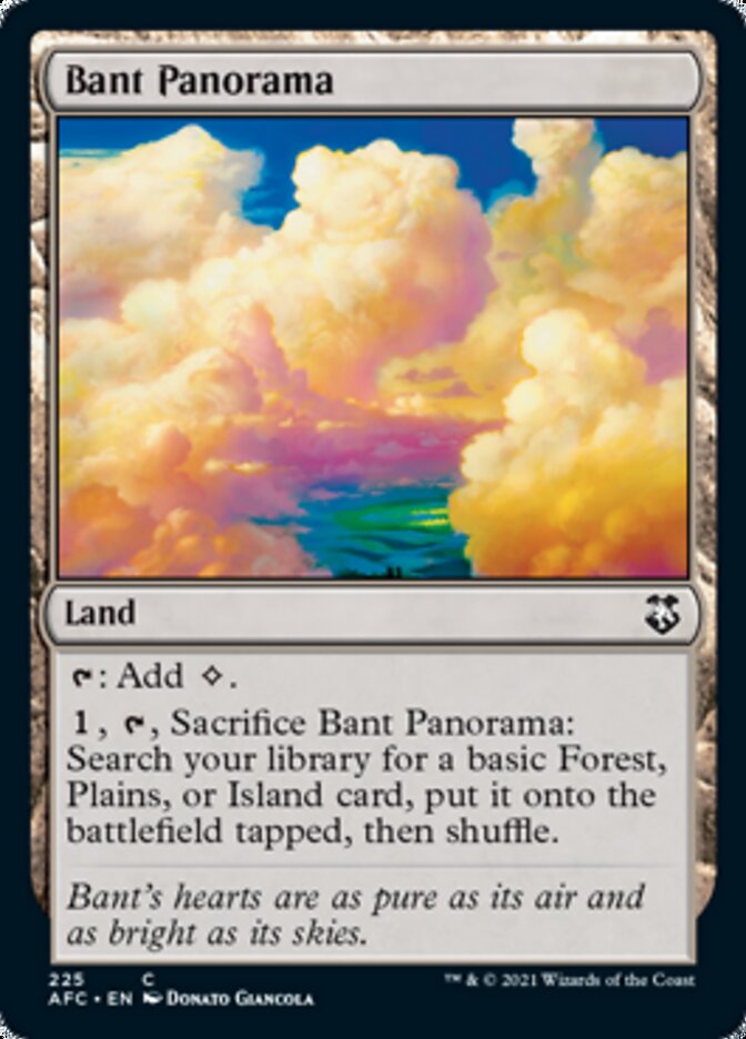 Bant Panorama [Dungeons & Dragons: Adventures in the Forgotten Realms Commander] | Exor Games Bridgewater