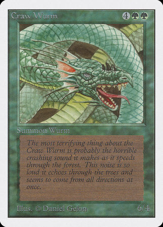 Craw Wurm [Unlimited Edition] | Exor Games Bridgewater