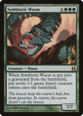 Symbiotic Wurm [Commander 2011] | Exor Games Bridgewater