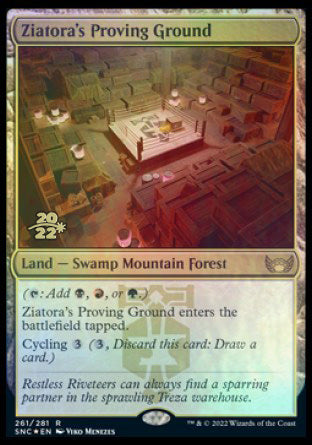 Ziatora's Proving Ground [Streets of New Capenna Prerelease Promos] | Exor Games Bridgewater