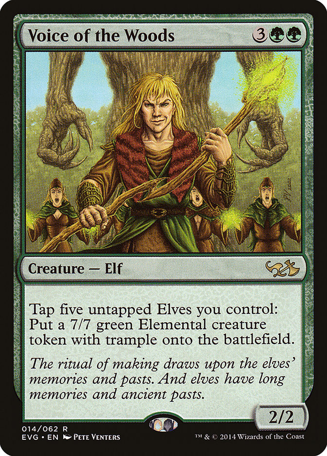 Voice of the Woods (Elves vs. Goblins) [Duel Decks Anthology] | Exor Games Bridgewater