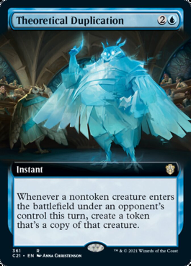 Theoretical Duplication (Extended) [Commander 2021] | Exor Games Bridgewater