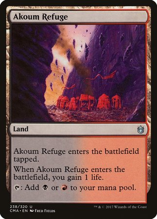 Akoum Refuge [Commander Anthology] | Exor Games Bridgewater