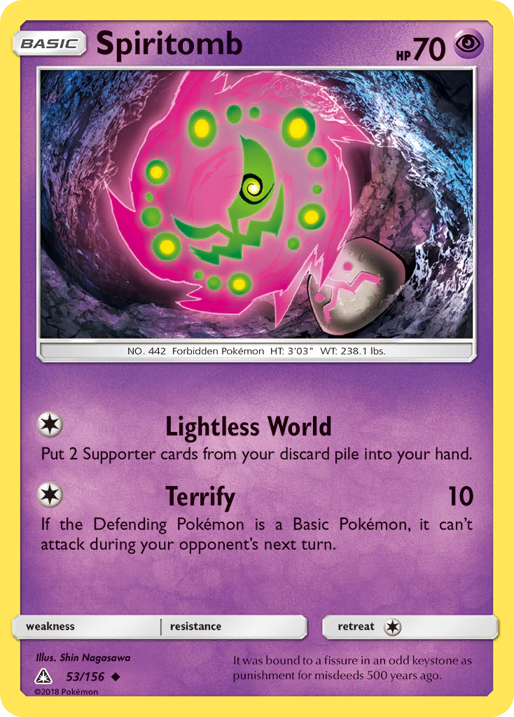 Spiritomb (53/156) [Sun & Moon: Ultra Prism] | Exor Games Bridgewater