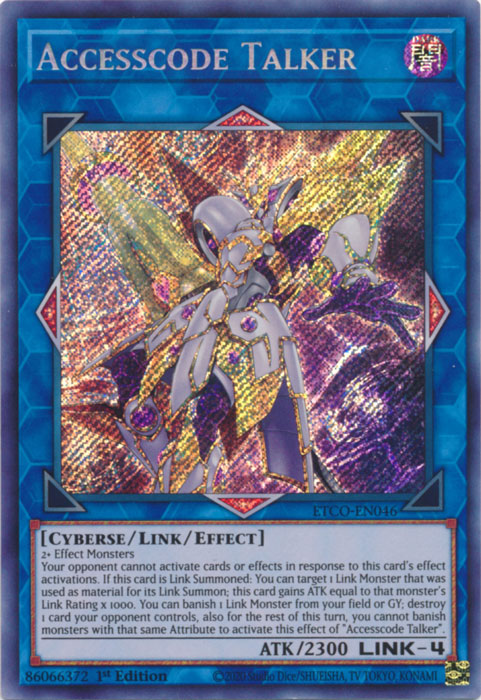 Accesscode Talker [ETCO-EN046] Secret Rare | Exor Games Bridgewater