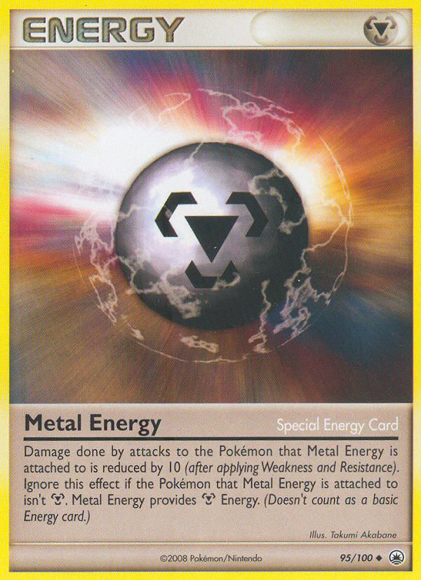 Metal Energy (95/100) [Diamond & Pearl: Majestic Dawn] | Exor Games Bridgewater