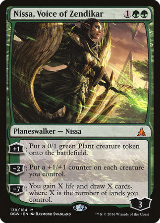 Nissa, Voice of Zendikar [Oath of the Gatewatch] | Exor Games Bridgewater