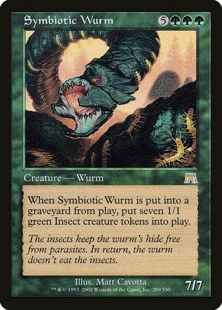 Symbiotic Wurm [Onslaught] | Exor Games Bridgewater