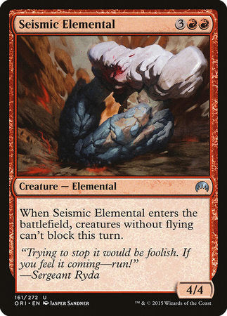 Seismic Elemental [Magic Origins] | Exor Games Bridgewater