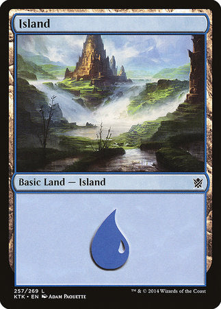 Island (257) [Khans of Tarkir] | Exor Games Bridgewater