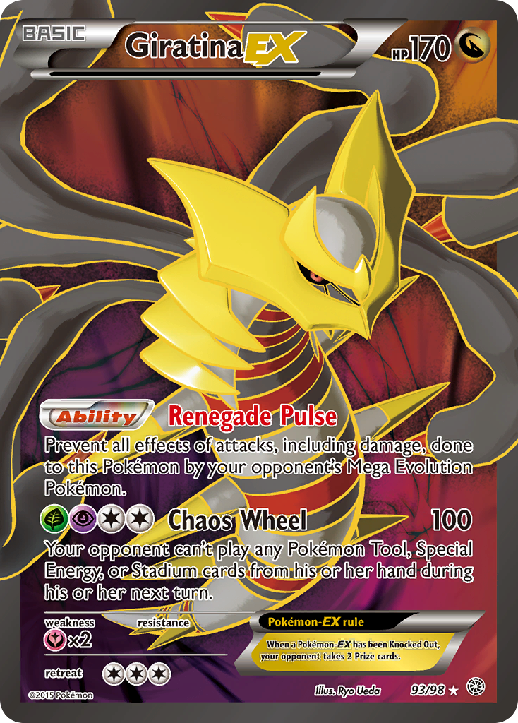 Giratina EX (93/98) [XY: Ancient Origins] | Exor Games Bridgewater