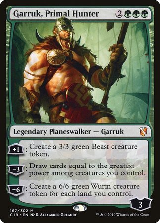 Garruk, Primal Hunter [Commander 2019] | Exor Games Bridgewater