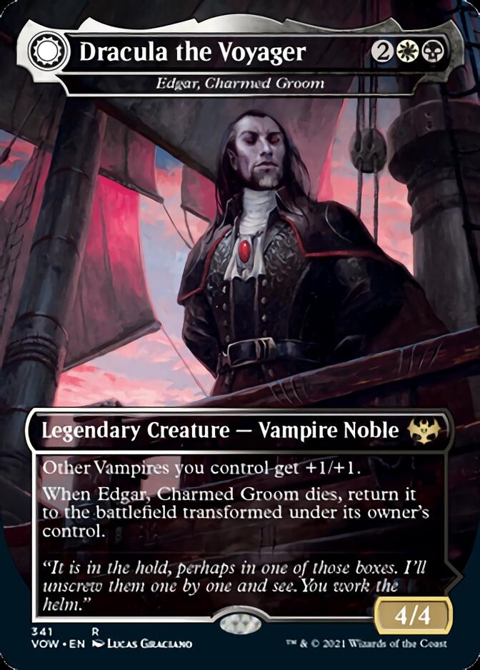 Edgar, Charmed Groom // Edgar Markov's Coffin - Dracula the Voyager // Casket of Native Earth [Innistrad: Crimson Vow] | Exor Games Bridgewater