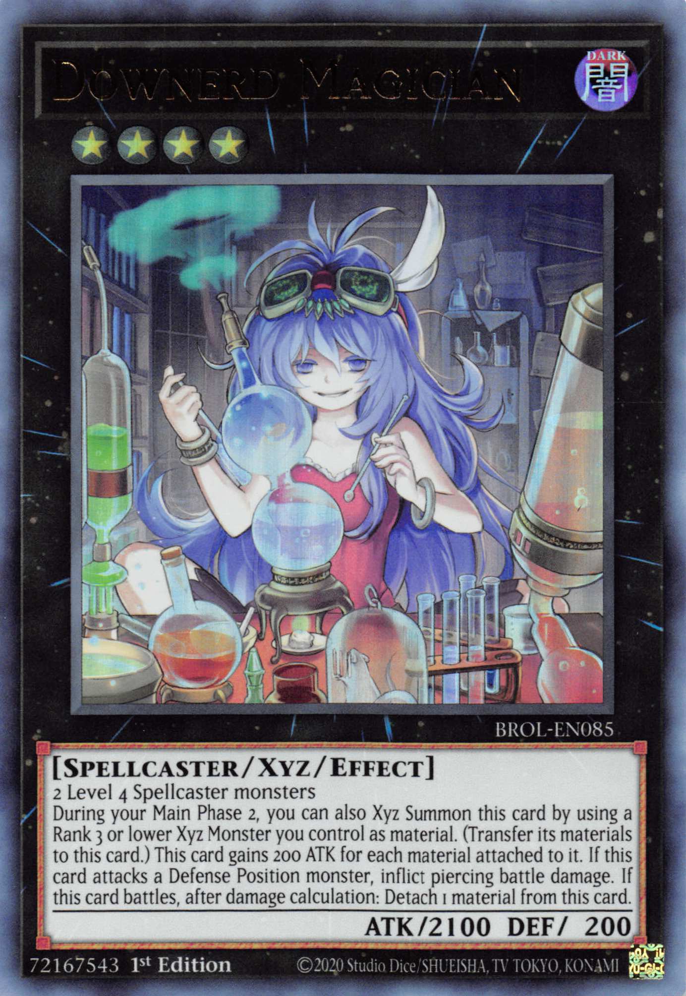 Downerd Magician [BROL-EN085] Ultra Rare | Exor Games Bridgewater