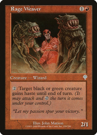 Rage Weaver [Invasion] | Exor Games Bridgewater