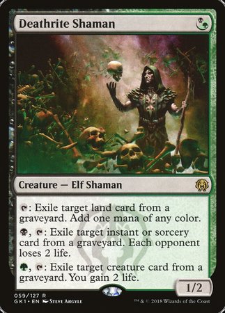 Deathrite Shaman [GRN Guild Kit] | Exor Games Bridgewater